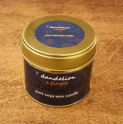 Dandelion & Ginger Candles Sandlewood